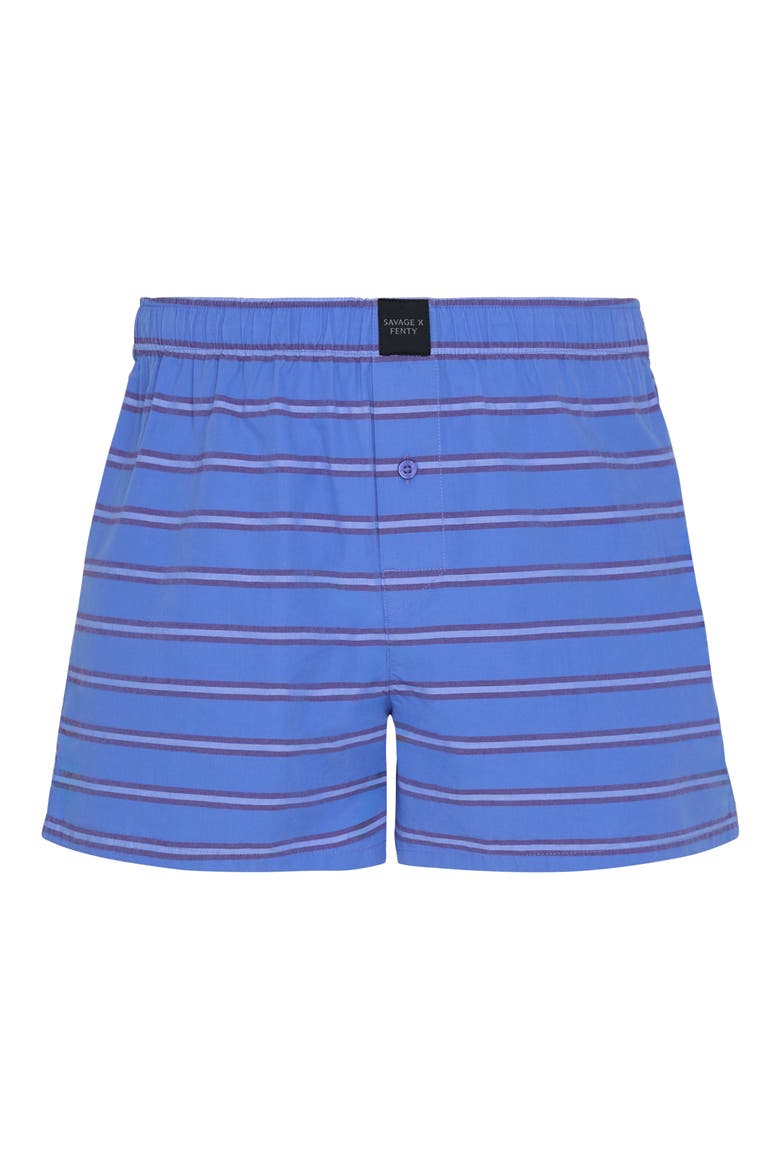 3-Pack Cotton Poplin Boxers, Alternate, color, NAVY STRIPE/ BABY BLUE/ R