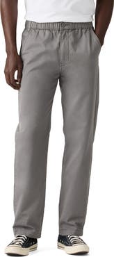 Levi's Pull-On Relaxed Straight Leg Twill Pants