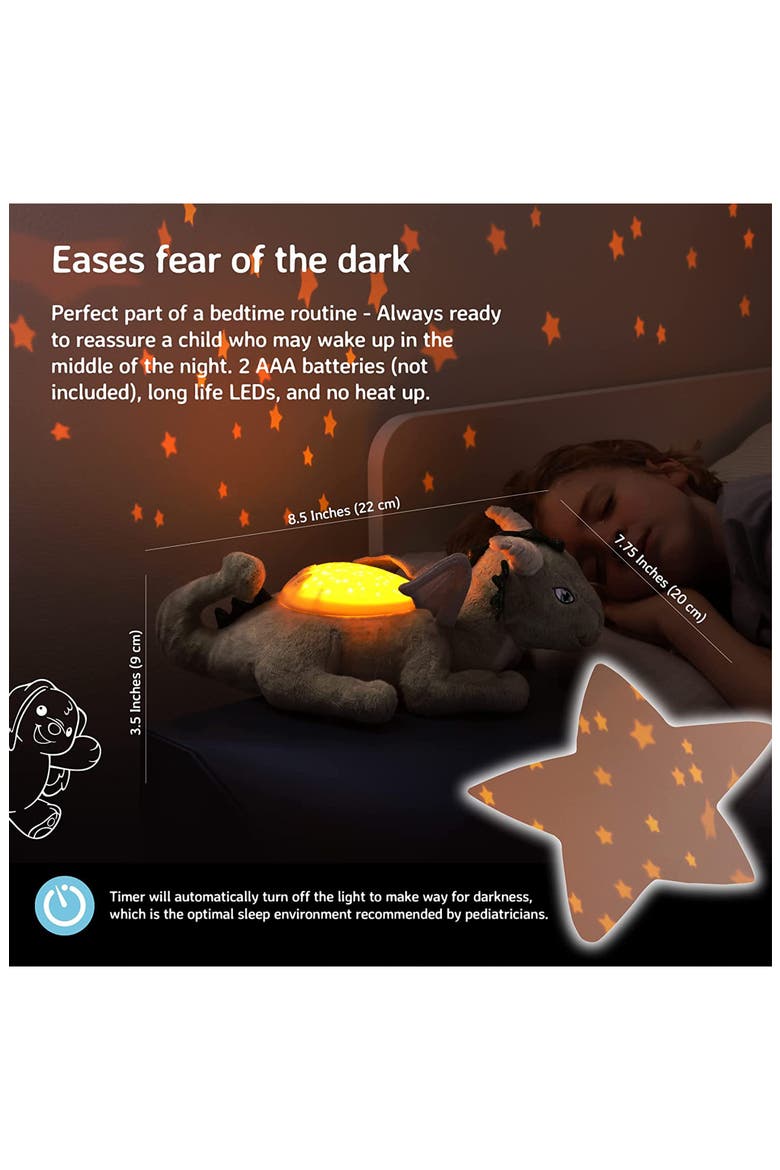 Twilight Buddies™ Dragon Projector Nightlight, Alternate, color, GREEN