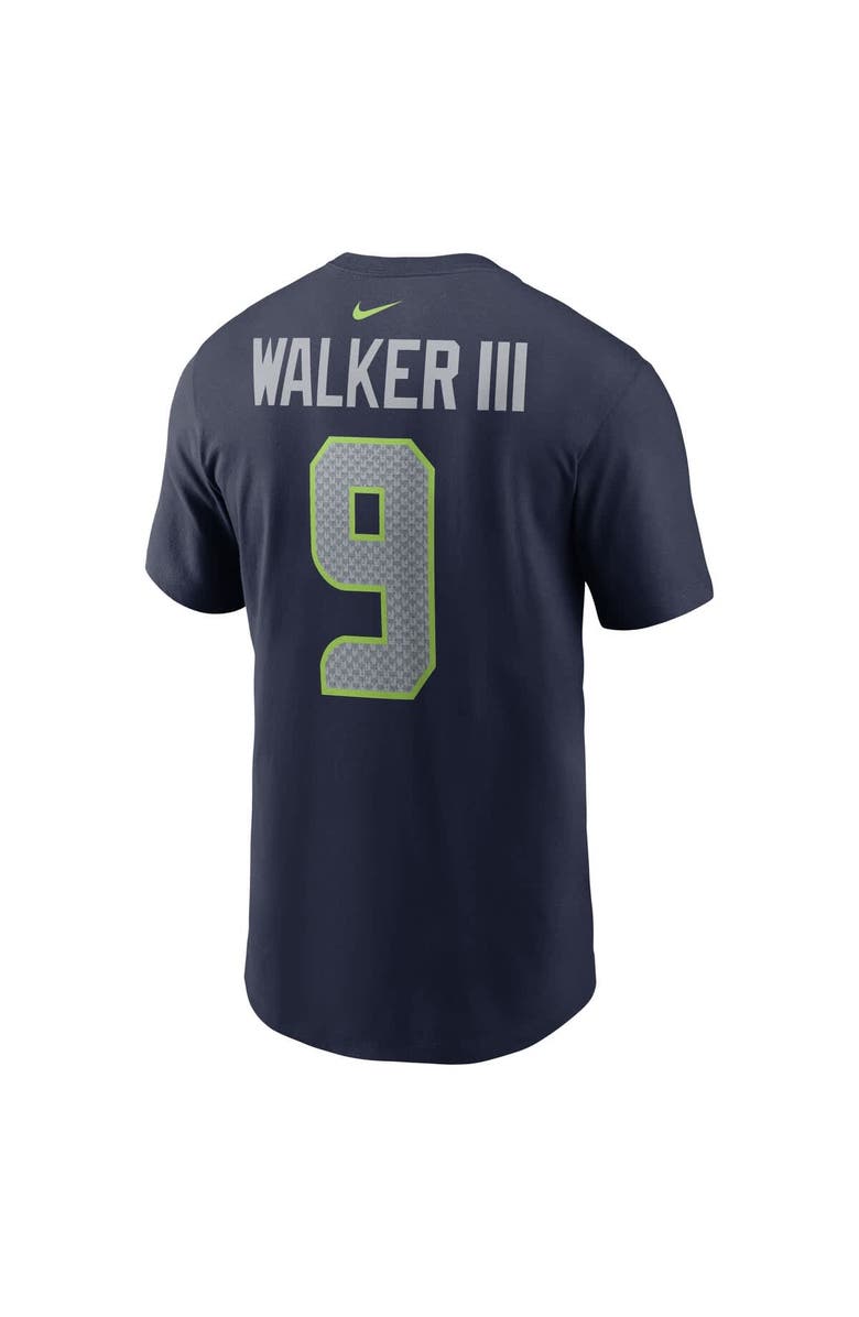 Nike Men's Nike Kenneth Walker III College Navy Seattle Seahawks Player Name & Number T-Shirt, Alternate, color, College Navy