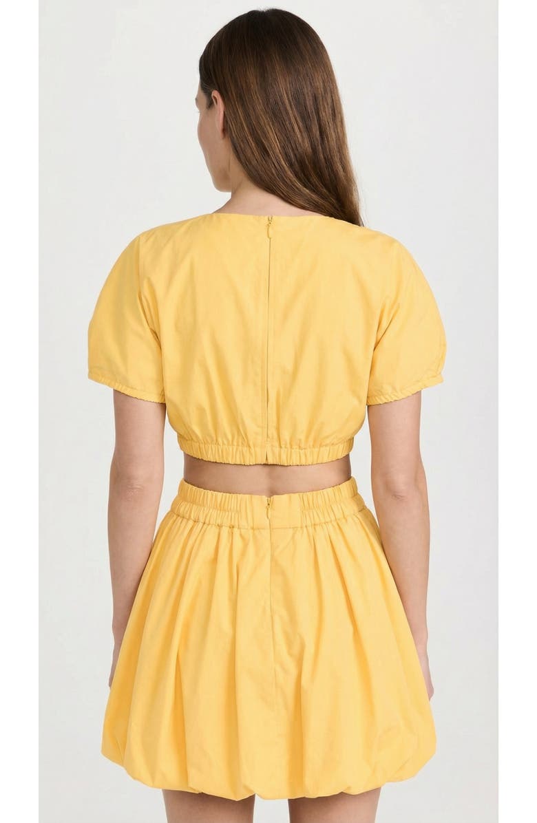 Elexiay Amara Crochet Cotton Top, Alternate, color, Yellow