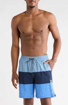Hurley Colorblocked Volley Swim Trunks