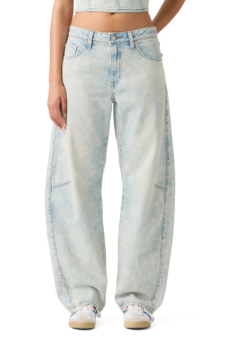 Baggy Dad Barrel Jeans, Main, color, CIELITO LINDO ACID