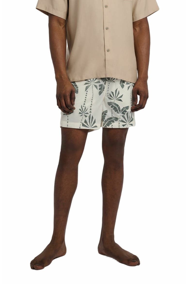 Charles 5" Swim Trunk, Alternate, color, OLIVE MULTI