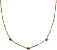 Kendra Scott Mini Elisa Three Stone Necklace