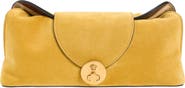 Versace Medusa Suede Clutch