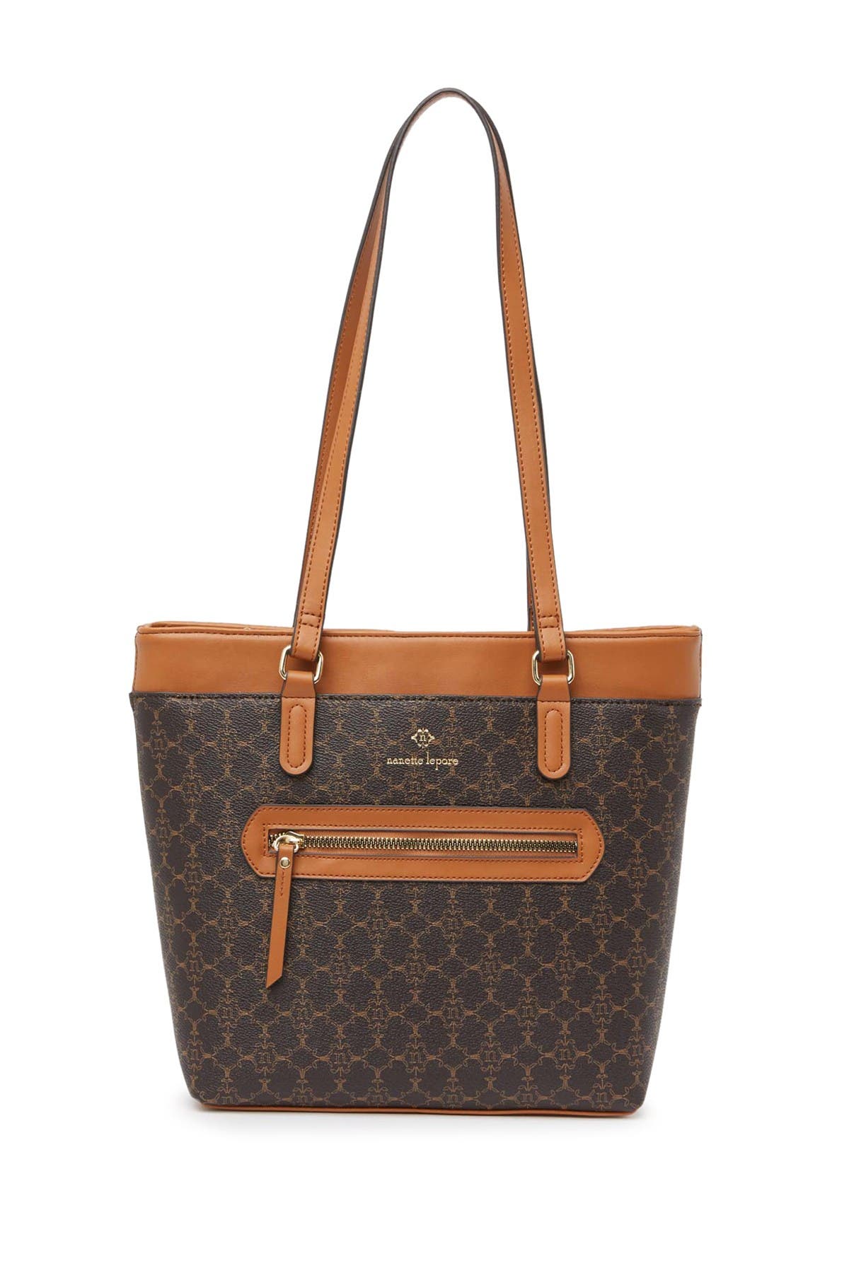 Nanette Lepore Logo Shopper, Main, color, 