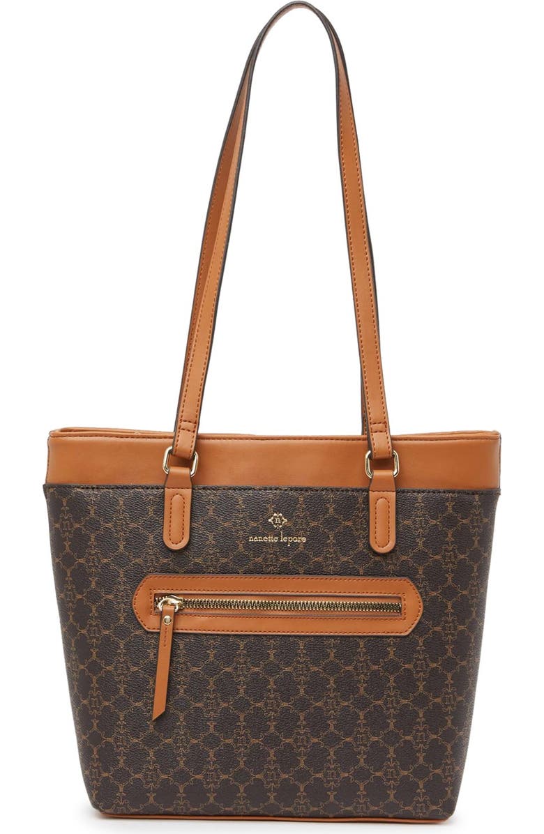 Nanette Lepore Logo Shopper, Main, color,