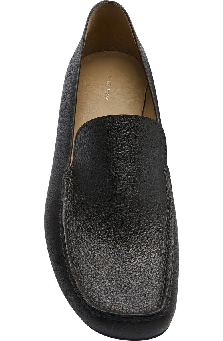 The Row Leo Loafer, Alternate, color, Lacquer Brown