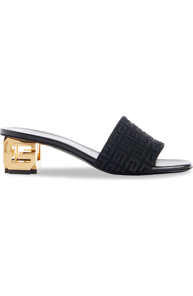 Givenchy G-Cube Sandal, Alternate, color, Black