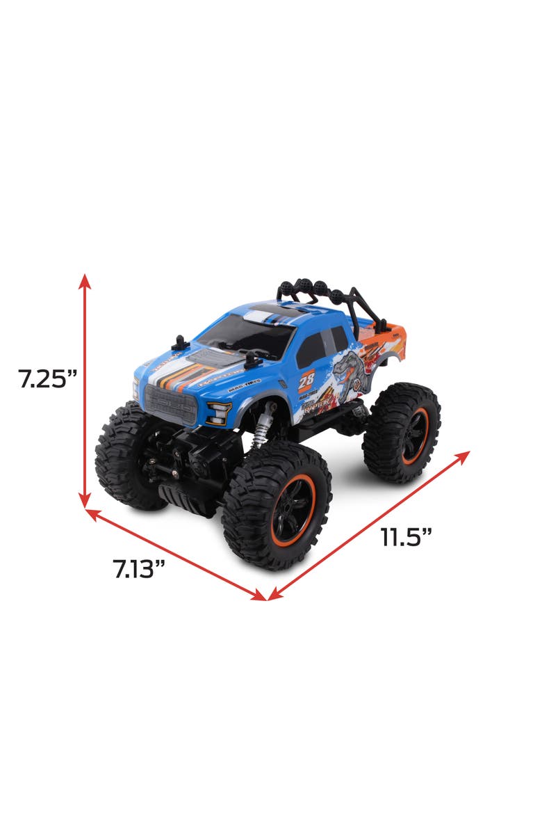 Mean Machines Rock Crawler Rc Ford F150 Raptor Remote Controlled, Alternate, color,