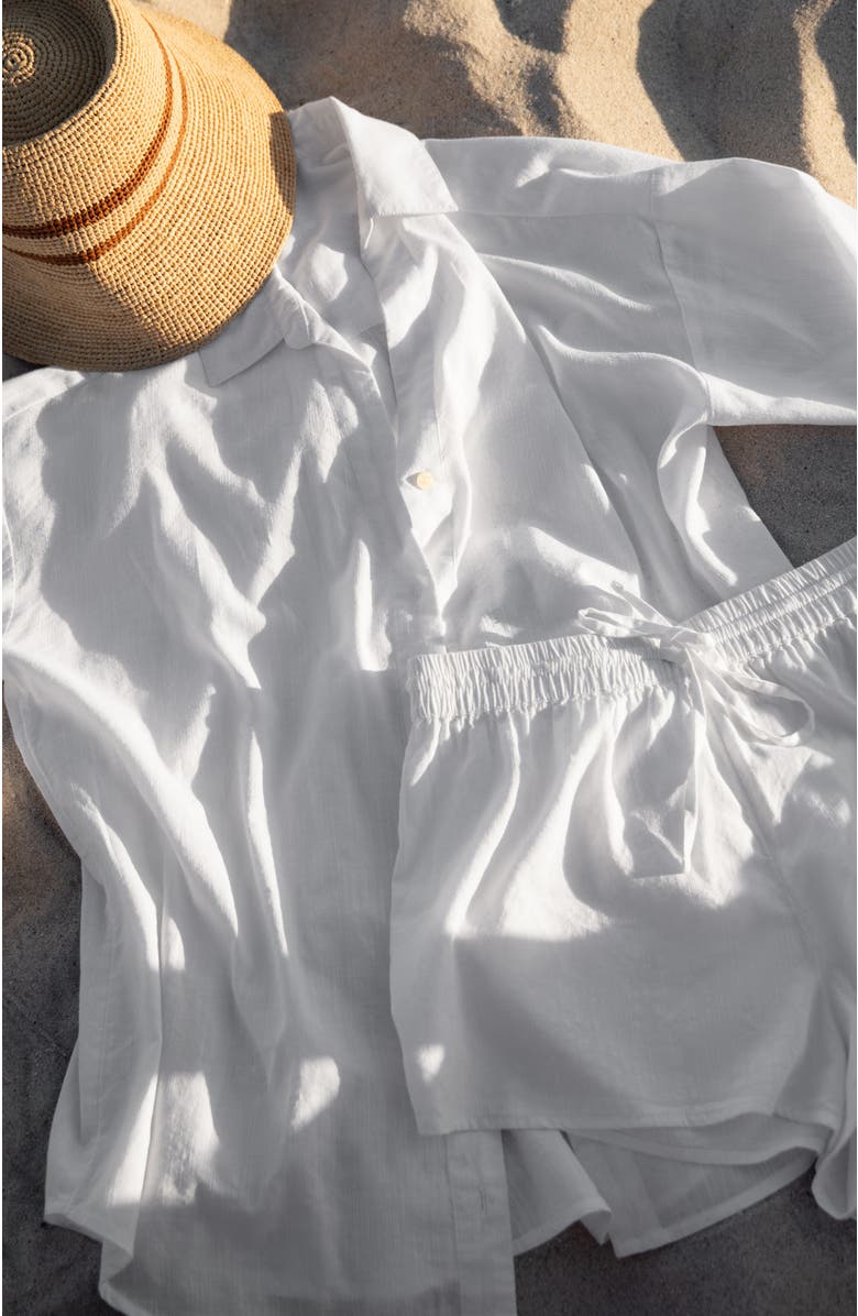 Pepper Soleil Shirt, Alternate, color, White
