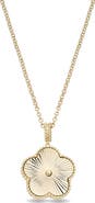 EYE CANDY LOS ANGELES Isabelle Flower Pendant Necklace