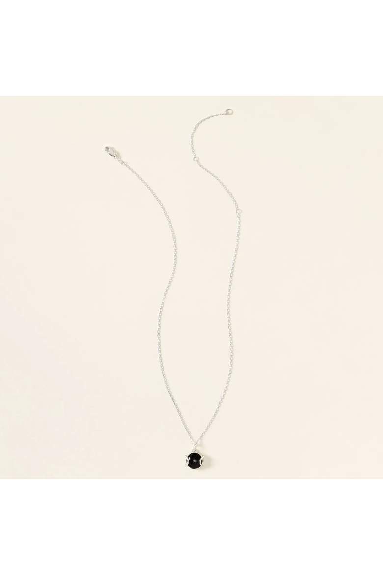 Real Snowflake Forever Necklace by Snowglobe Jewelry, Alternate, color, Silver