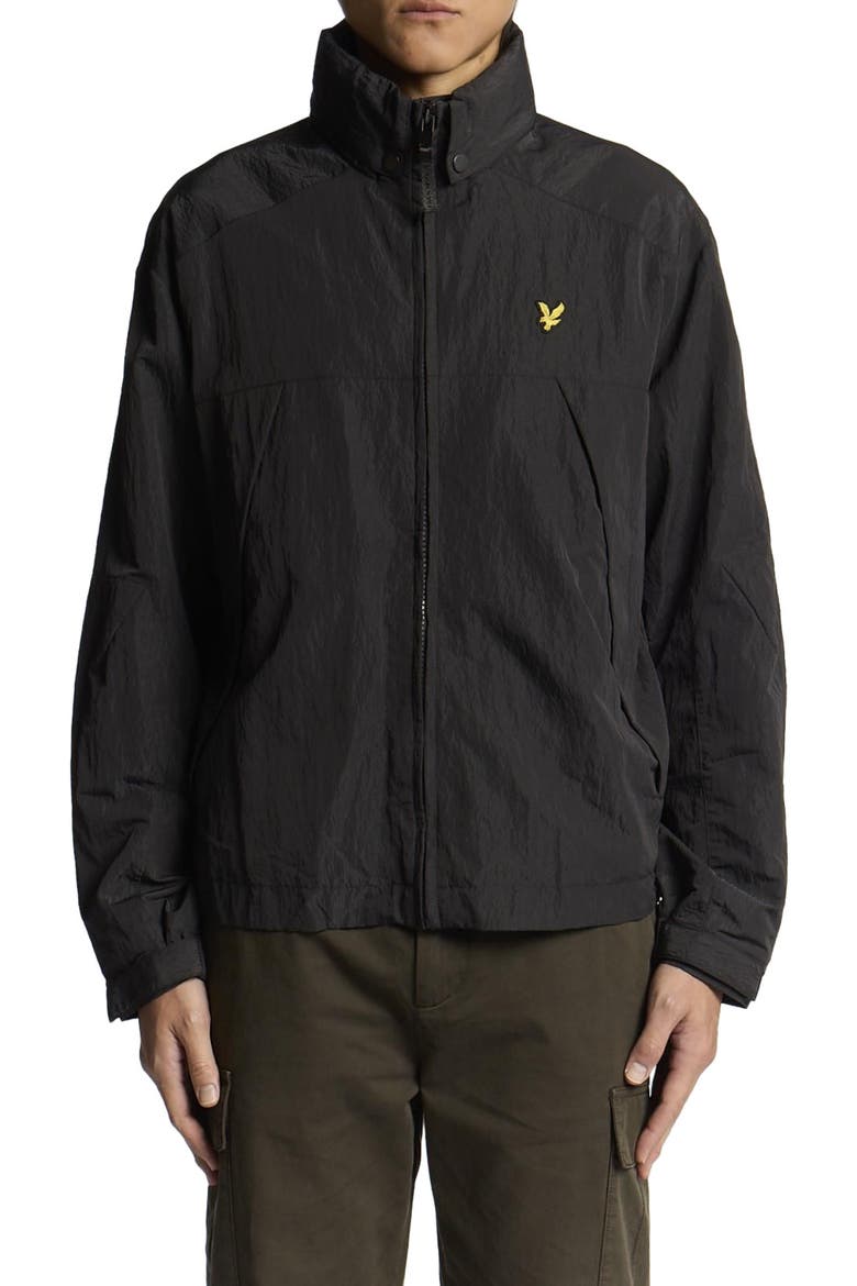 Long Sleeve Fold Away Hood Jacket, Alternate, color, Black Ice
