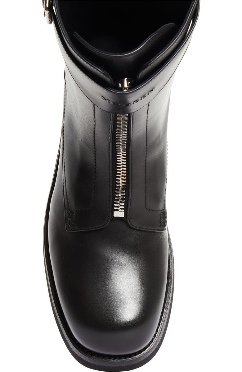 McQueen Biker Boot, Alternate, color, Black