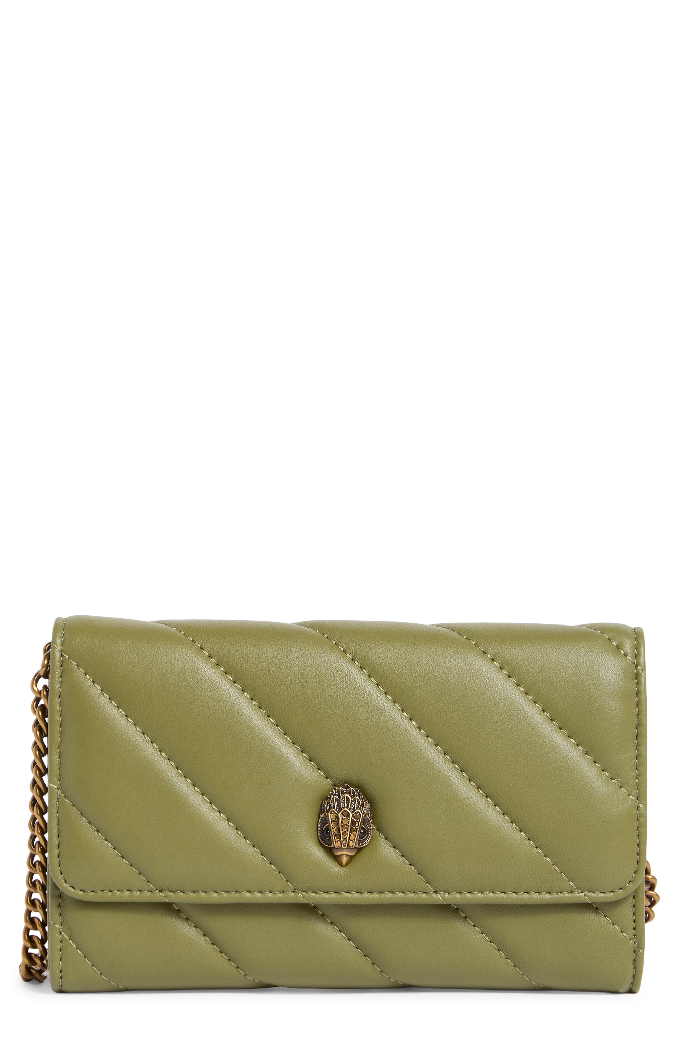 Kurt Geiger London Soho Leather Wallet on Chain
