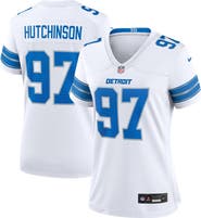 Nike Women's Nike Aidan Hutchinson White Detroit Lions Game Jersey