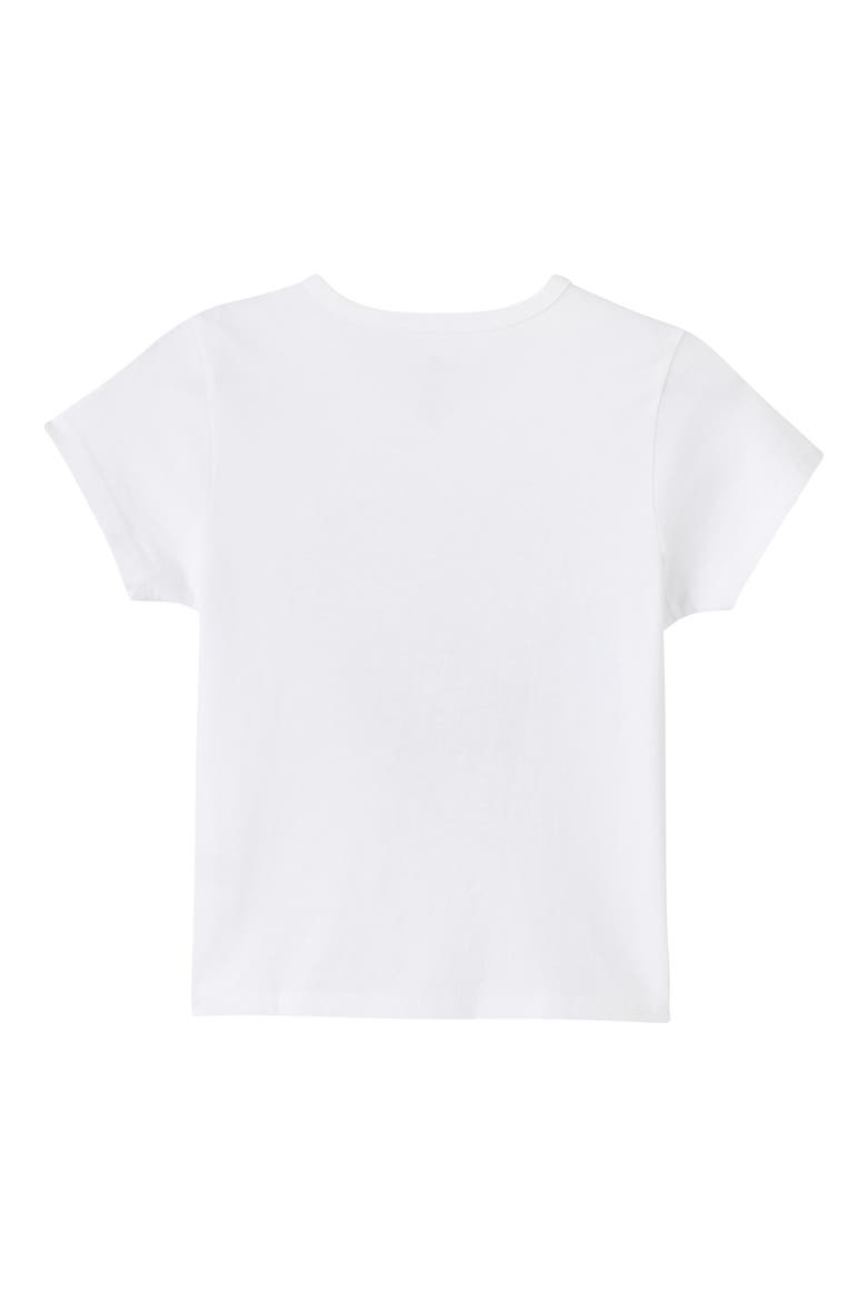 Kids' Willa Graphic Skimmer Tee, Alternate, color, WHITE