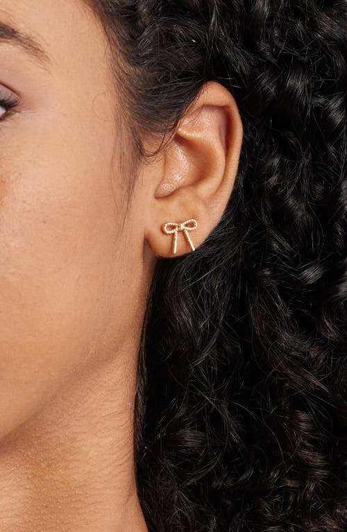 Bp. Holiday Set Of 3 Stud Earrings In Gold