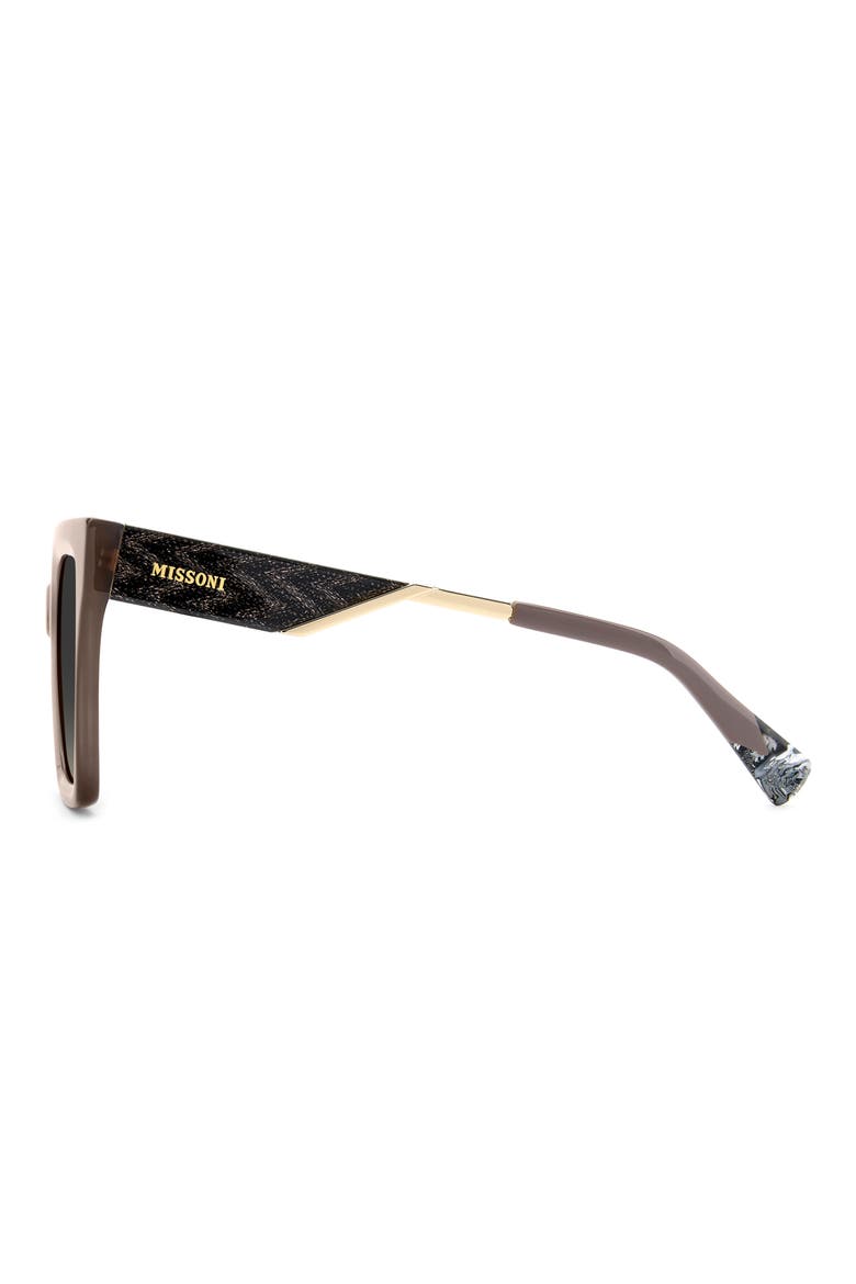 54mm Gradient Square Sunglasses, Alternate, color, 079U-PR