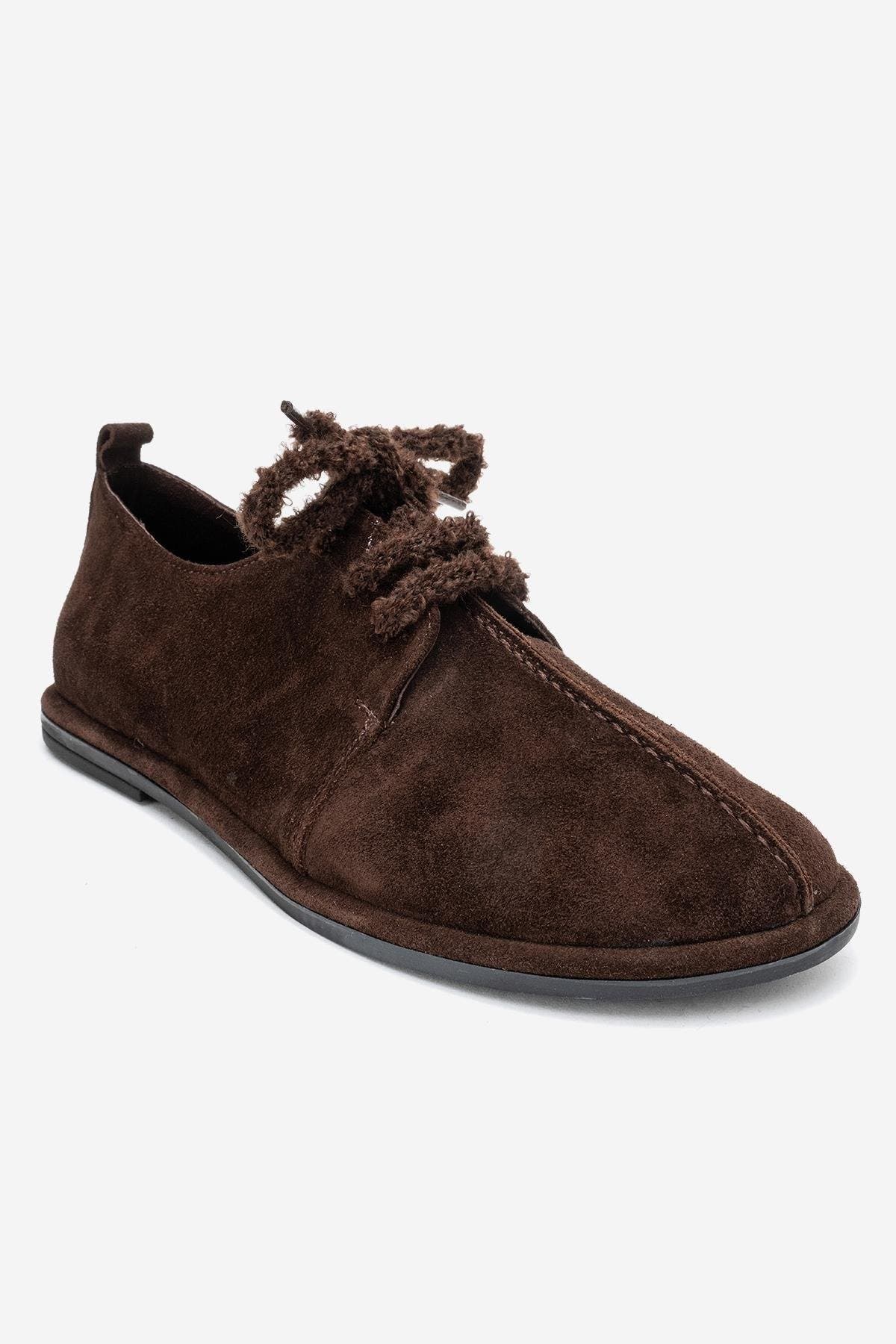  Brown Suede Leather