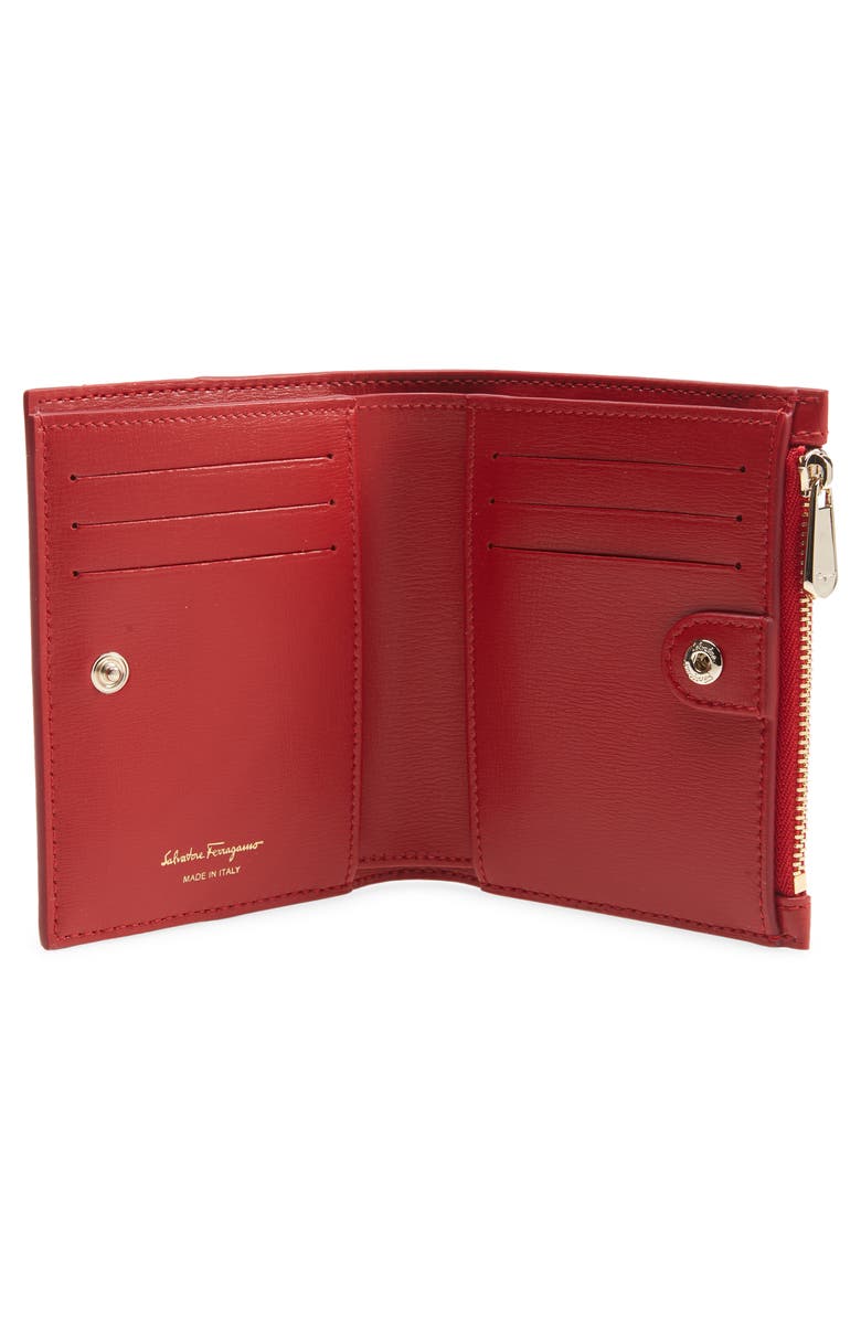 FERRAGAMO Salvatore Ferragamo Vara Bow Leather Wallet, Alternate, color,