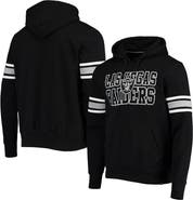 '47 Men's '47 Black Las Vegas Raiders Double Block Pullover Hoodie
