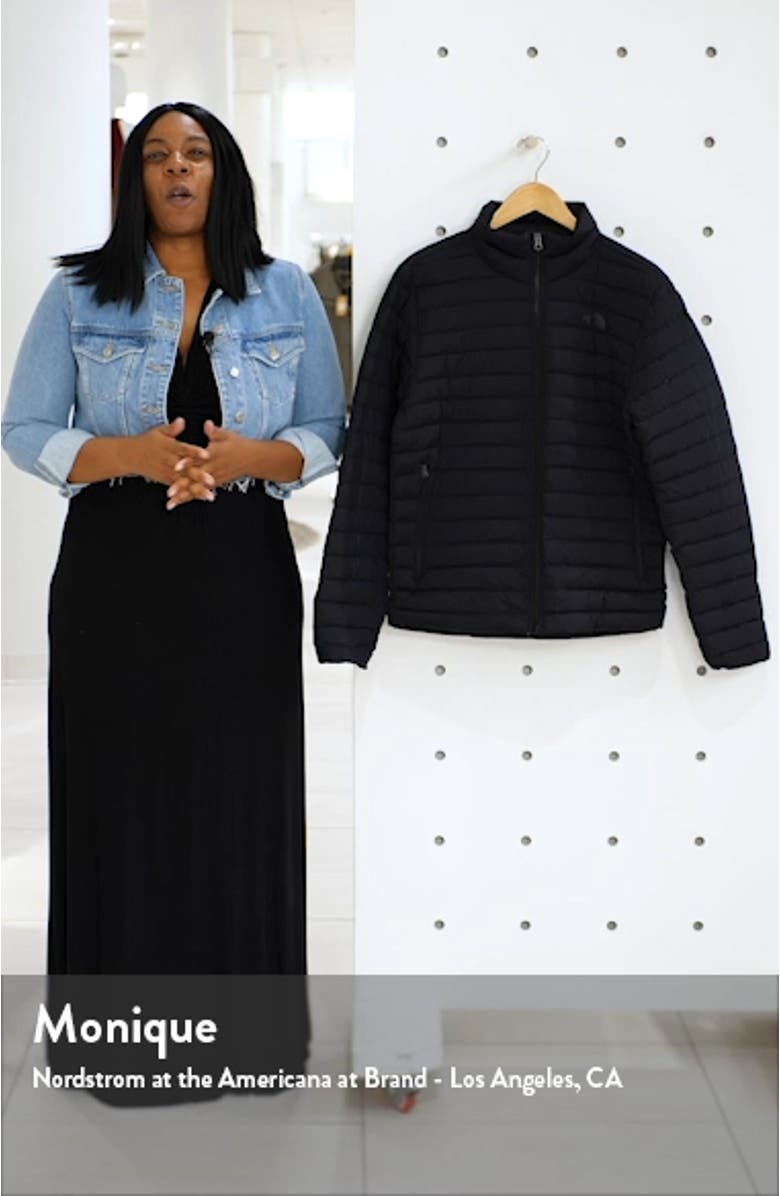 Packable Slim Fit Stretch Down Jacket, sales video thumbnail