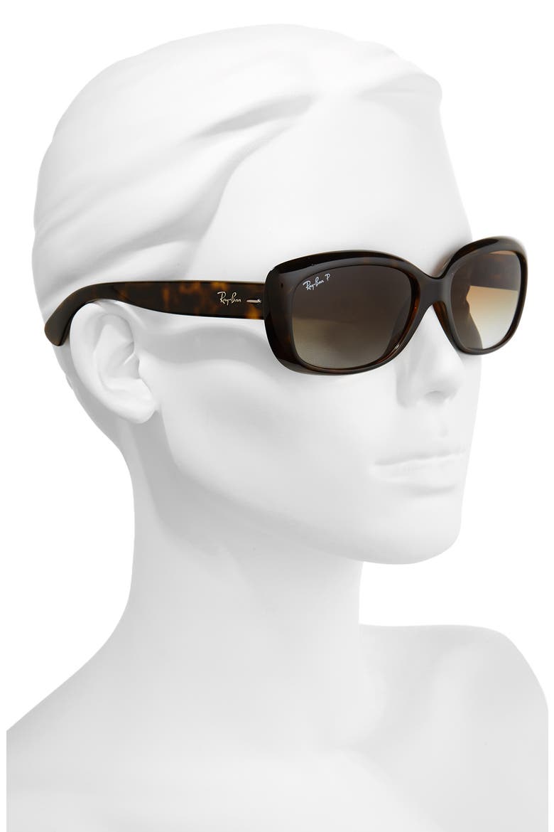 Jackie Ohh 58mm Polarized Sunglasses, Alternate, color, HAVANA