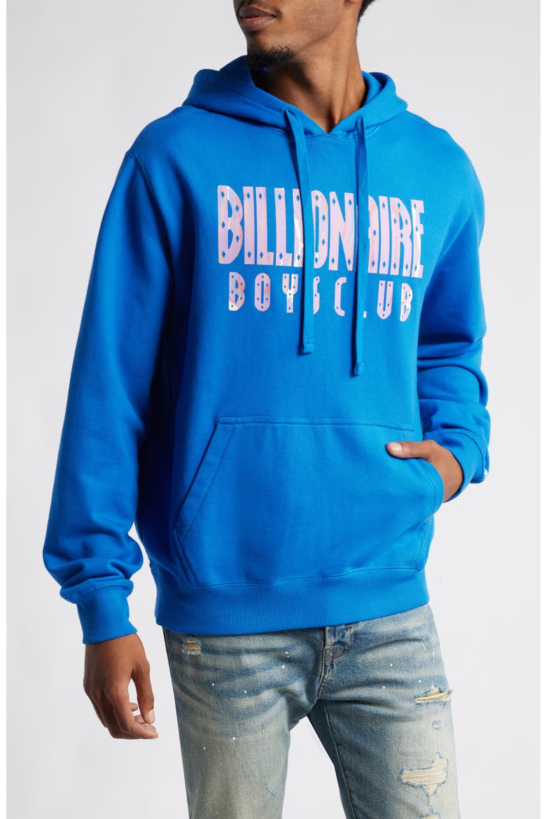 Logo Graphic Hoodie, Main, color, TURKISH SEA