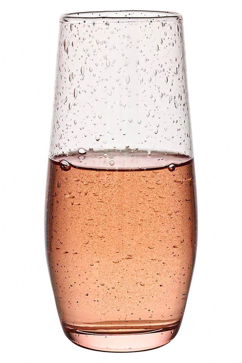 Provence Stemless Champagne Flute, Alternate, color, BLUSH