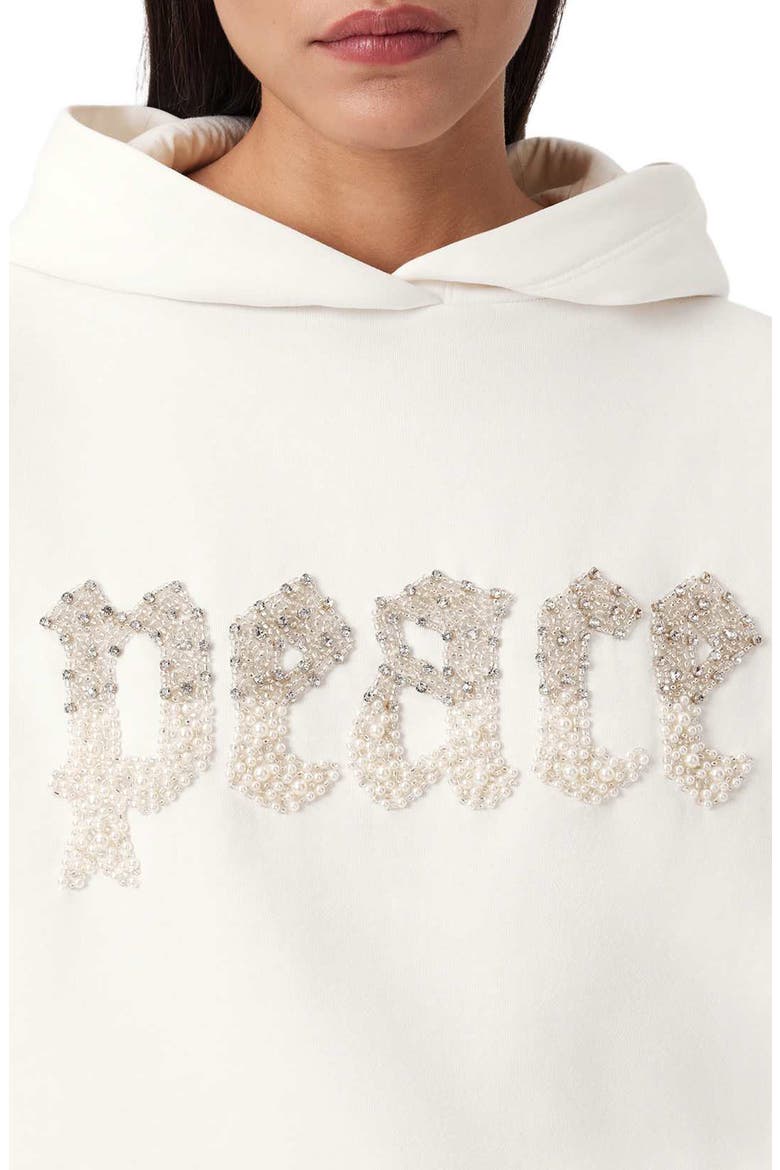 Peace Pippa Hoodie, Alternate, color, OPTIC WHITE