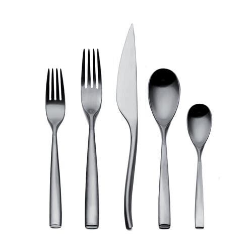 Mepra Arte Flatware Set In Silver