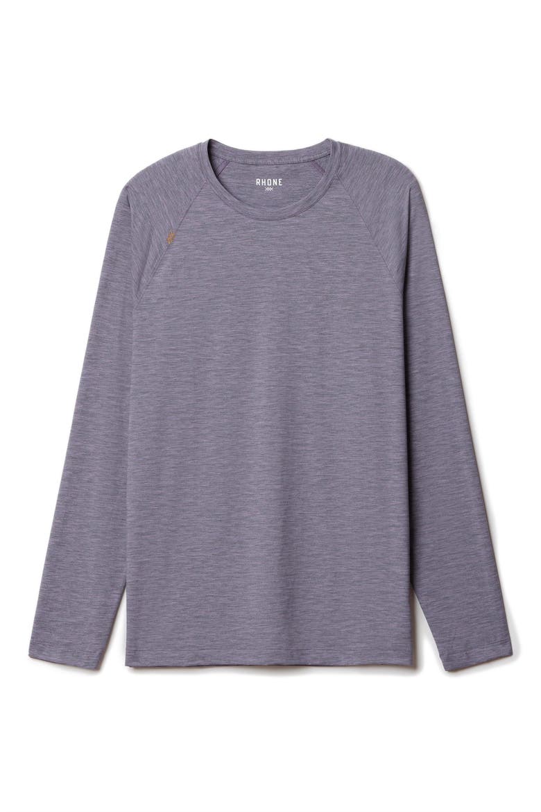 Reign Long Sleeve T-Shirt, Alternate, color, ASTRAL PURPLE SPACE DYE