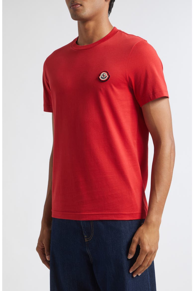 Cotton Jersey T-Shirt, Alternate, color, RED