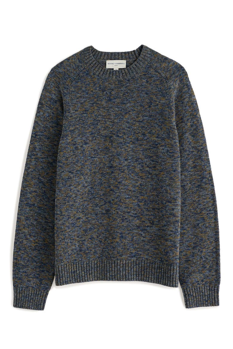 Neot Organic Cotton Crewneck Sweater, Alternate, color, BRIDGING SEA CAVE