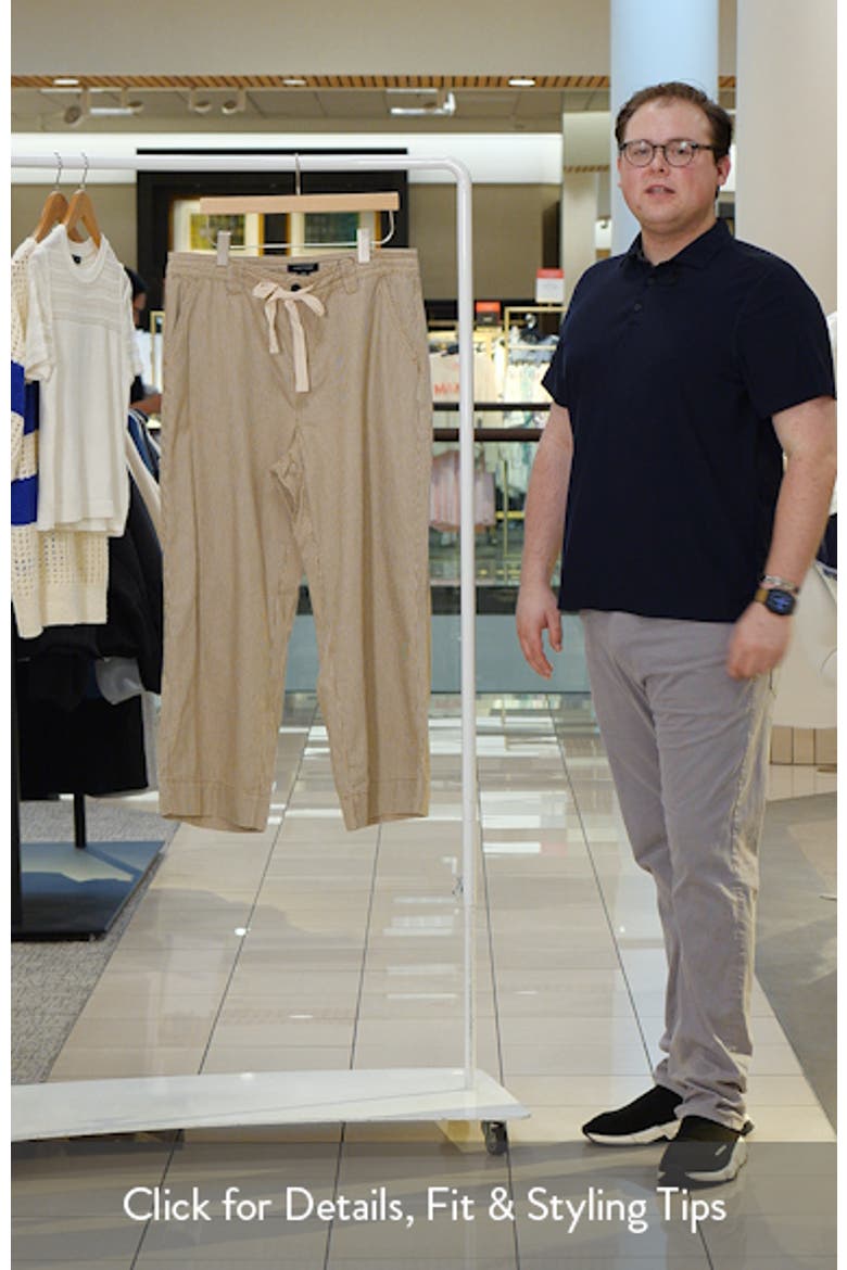 Lily Stripe Crop Pants video