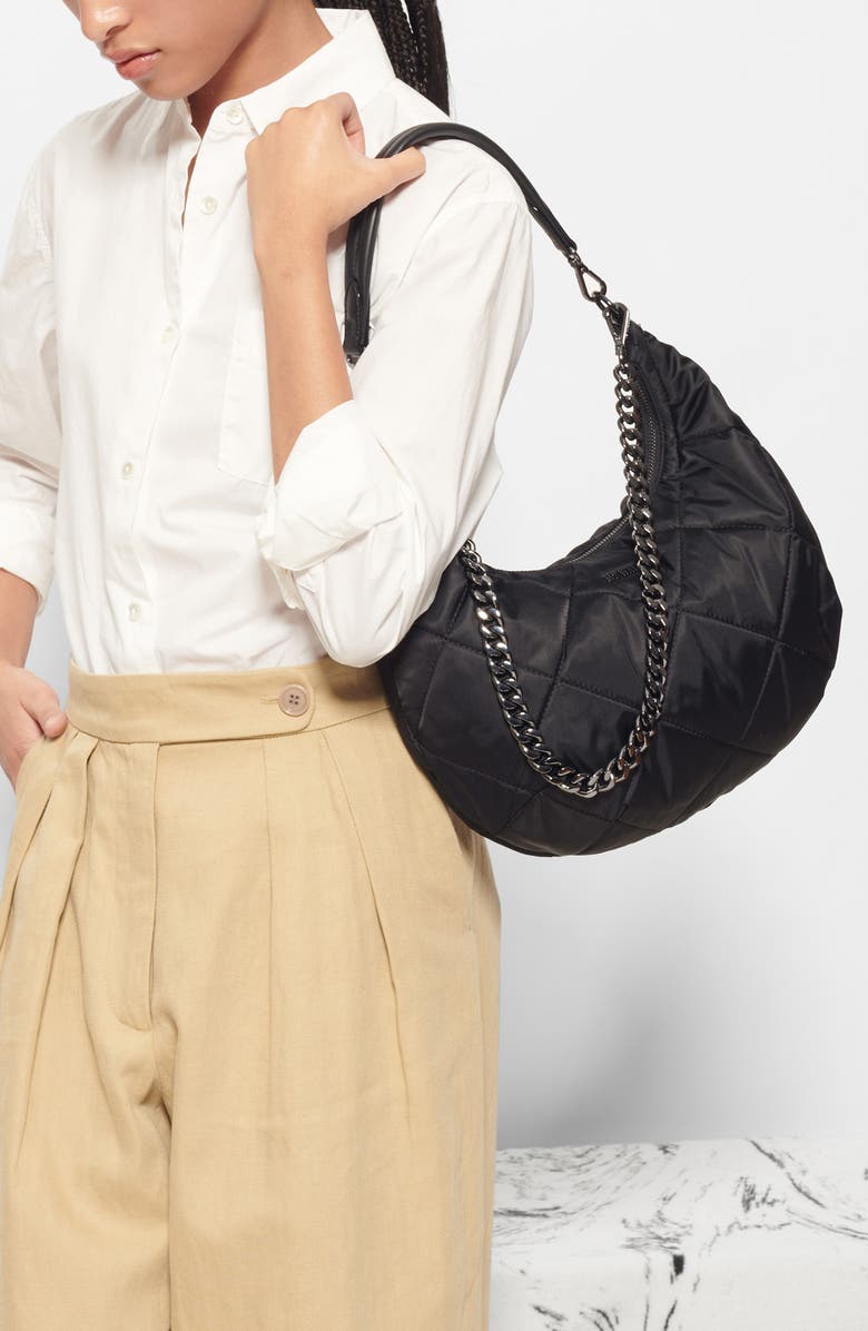 MZ Wallace Bowery Quilted Shoulder Bag, Alternate, color,