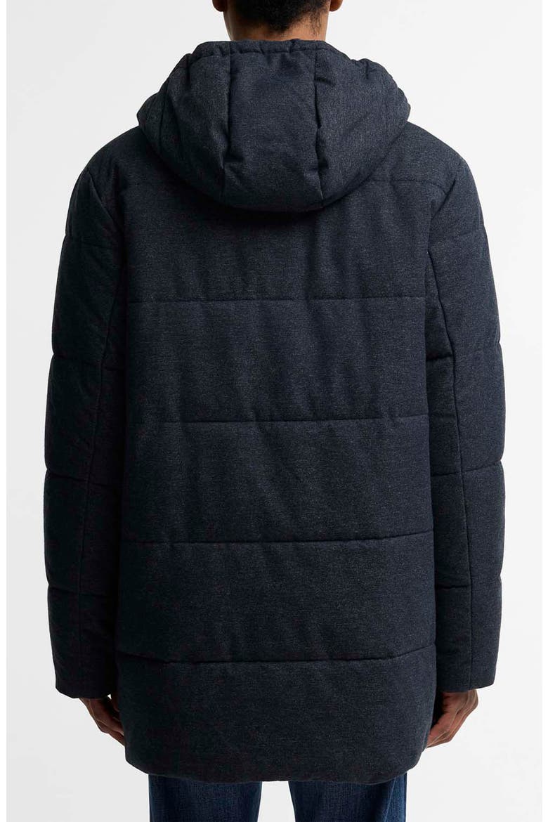 Winter Bedale Baffle Quilted Puffer Jacket, Alternate, color, DARK NAVY