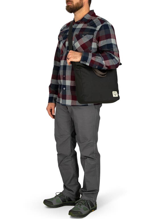 Osprey Arcane Foldover Crossbody In Black