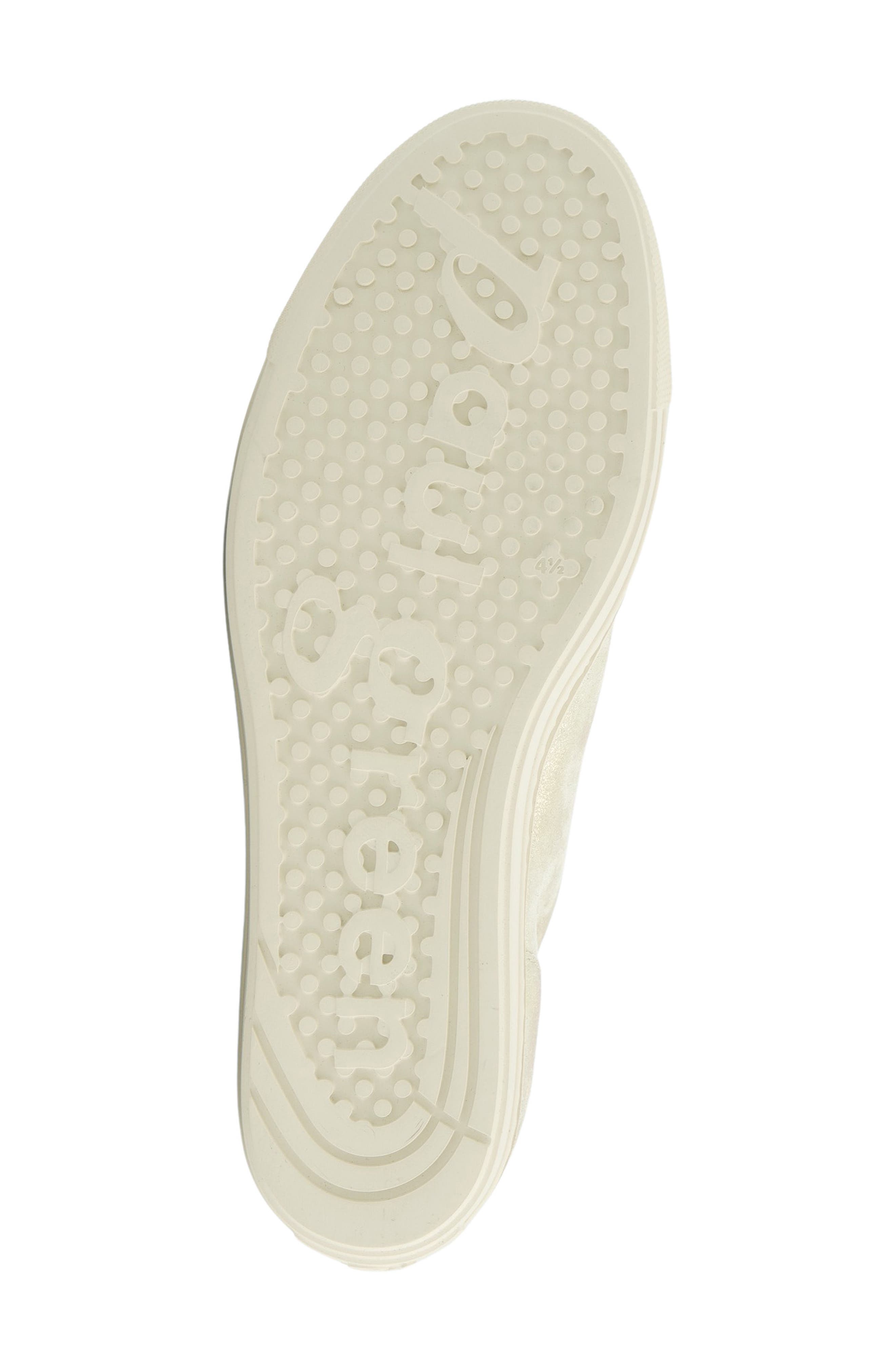 Paul Green Dinah Faux Pearl Trim Sneaker, Alternate, color, Mineral Cream Antic Combo