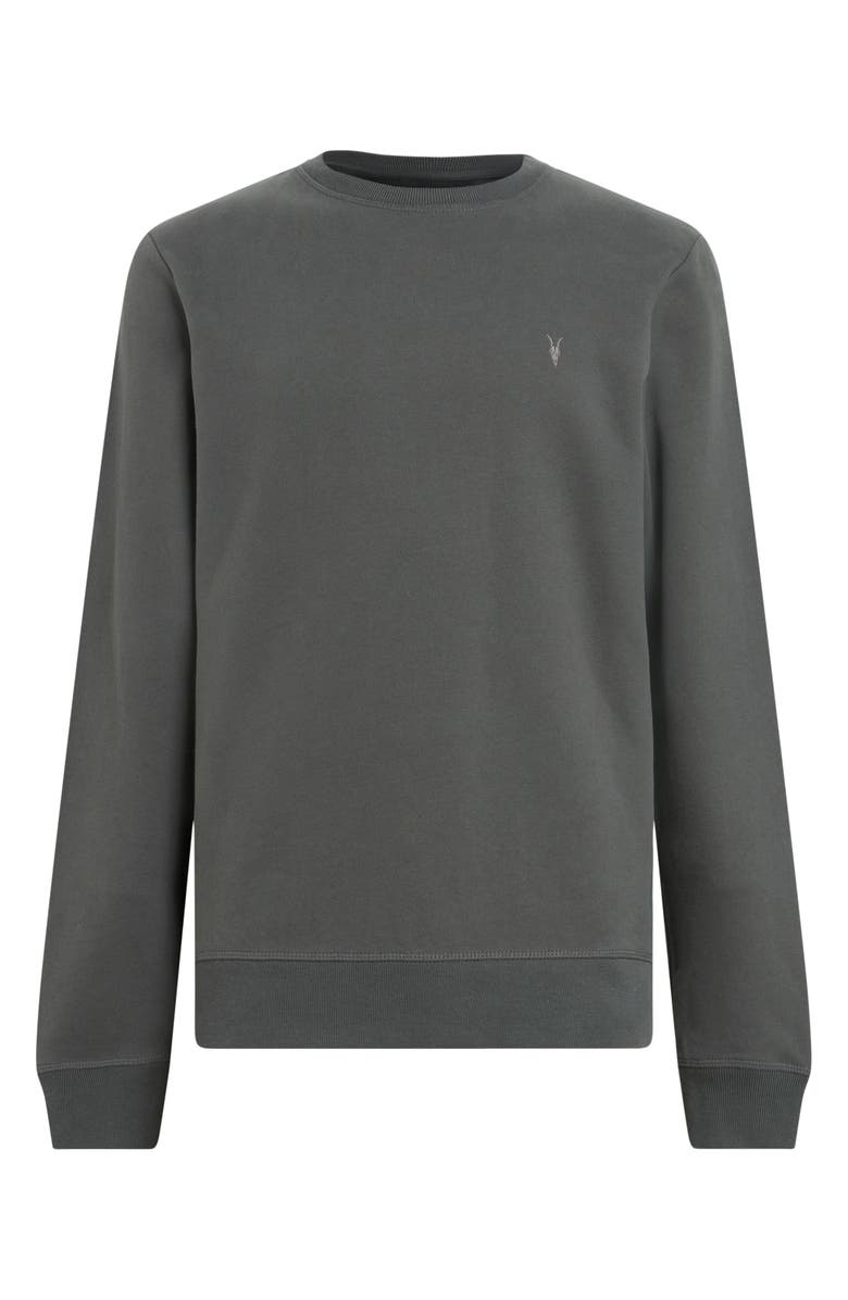 AllSaints Raven Cotton Sweatshirt, Alternate, color, 