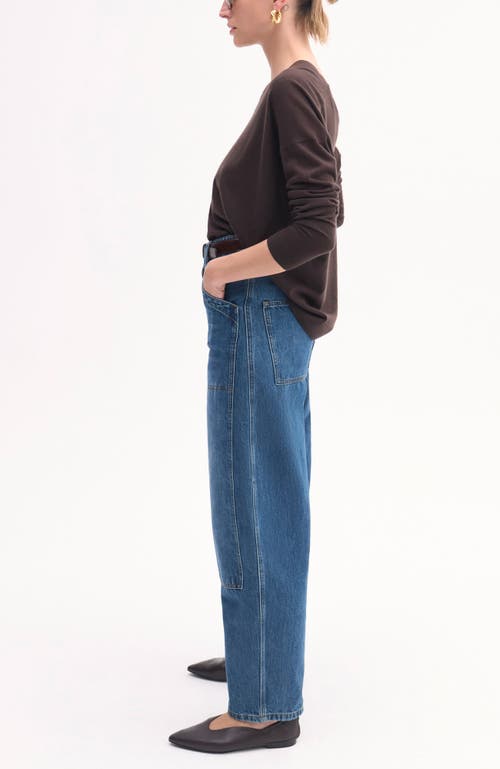 Co V-neck Sweater In Blue