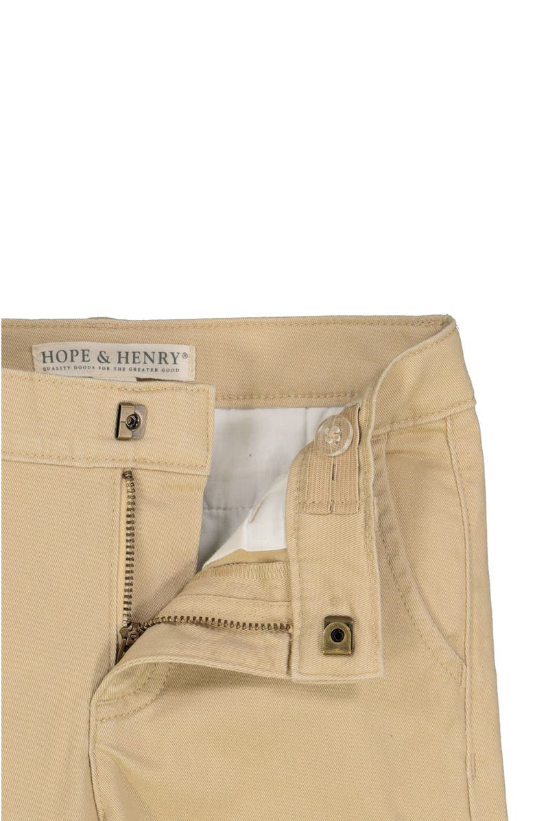 Hope & Henry Baby Boys' Organic Skinny Stretch Chino, Infant, Alternate, color, Skinny Stretch Khaki