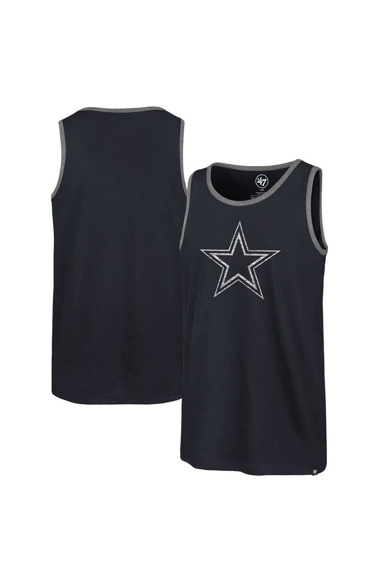'47 Men's '47 Navy Dallas Cowboys Premier Franklin Tank Top, Main, color, Navy