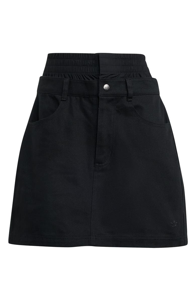 adidas Firebird Utility Miniskirt, Alternate, color, Black