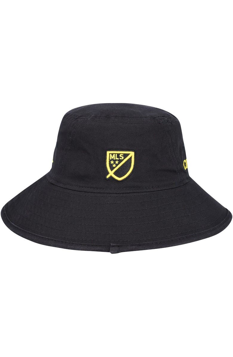 New Era Men's New Era Black Columbus Crew Kick Off Bucket Hat, Alternate, color,