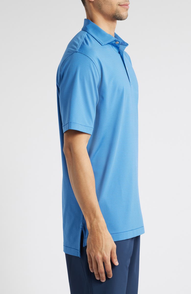 Peter Millar Highlands Jersey Polo Shirt, Alternate, color, Sailor Blue