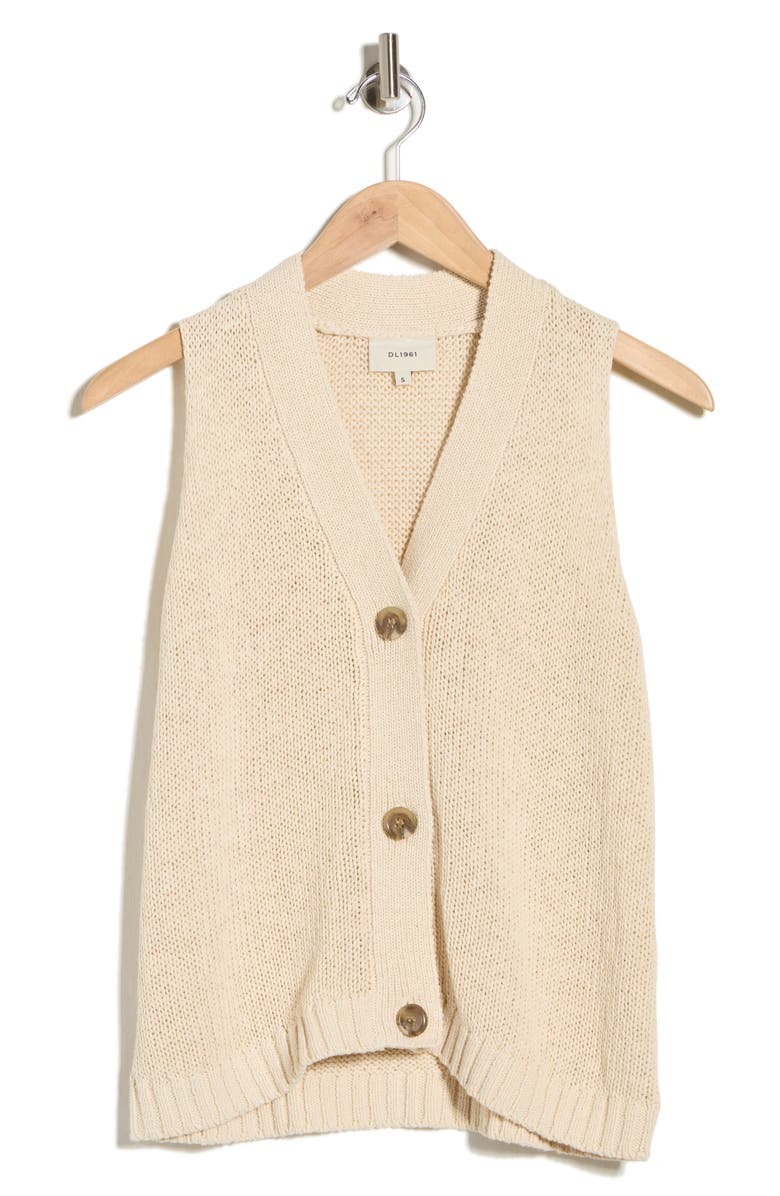DL1961 Inessa Sweater Tank, Main, color, Natural